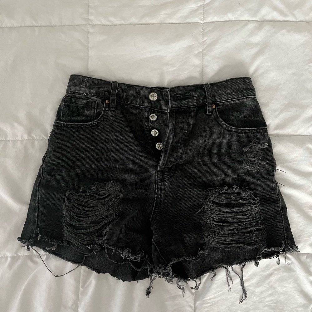 pacsun high waisted festival shorts